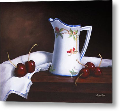 Simply Cherries - Metal Print