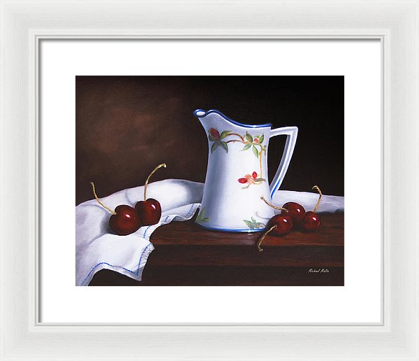 Simply Cherries - Framed Print