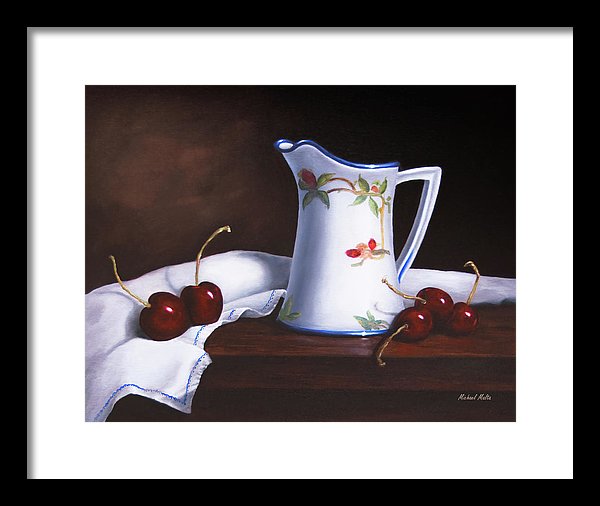 Simply Cherries - Framed Print