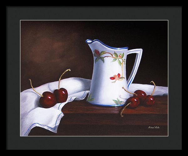 Simply Cherries - Framed Print