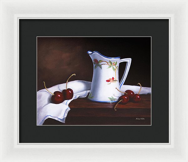 Simply Cherries - Framed Print