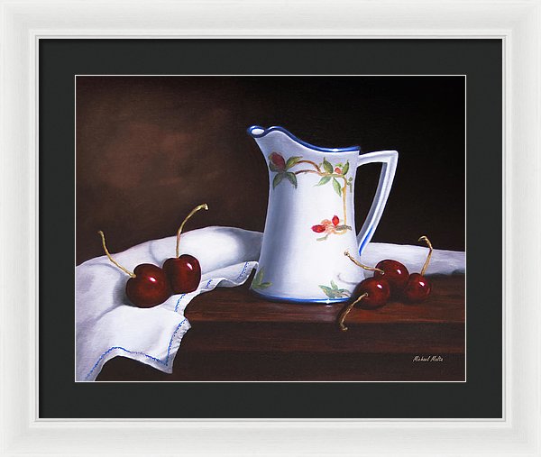 Simply Cherries - Framed Print