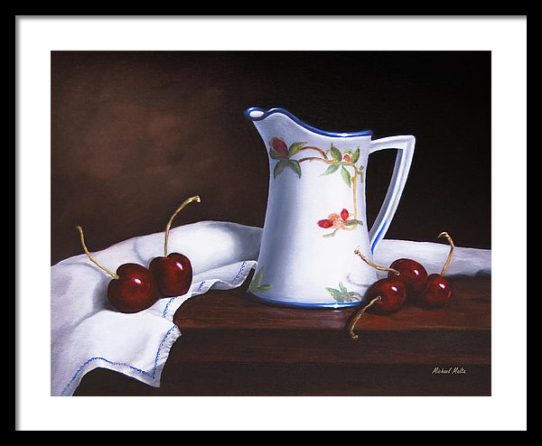 Simply Cherries - Framed Print