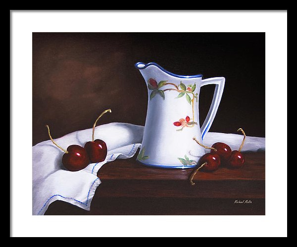 Simply Cherries - Framed Print