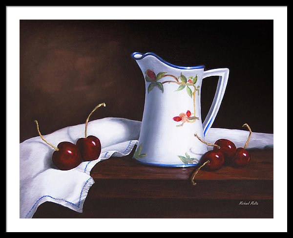 Simply Cherries - Framed Print