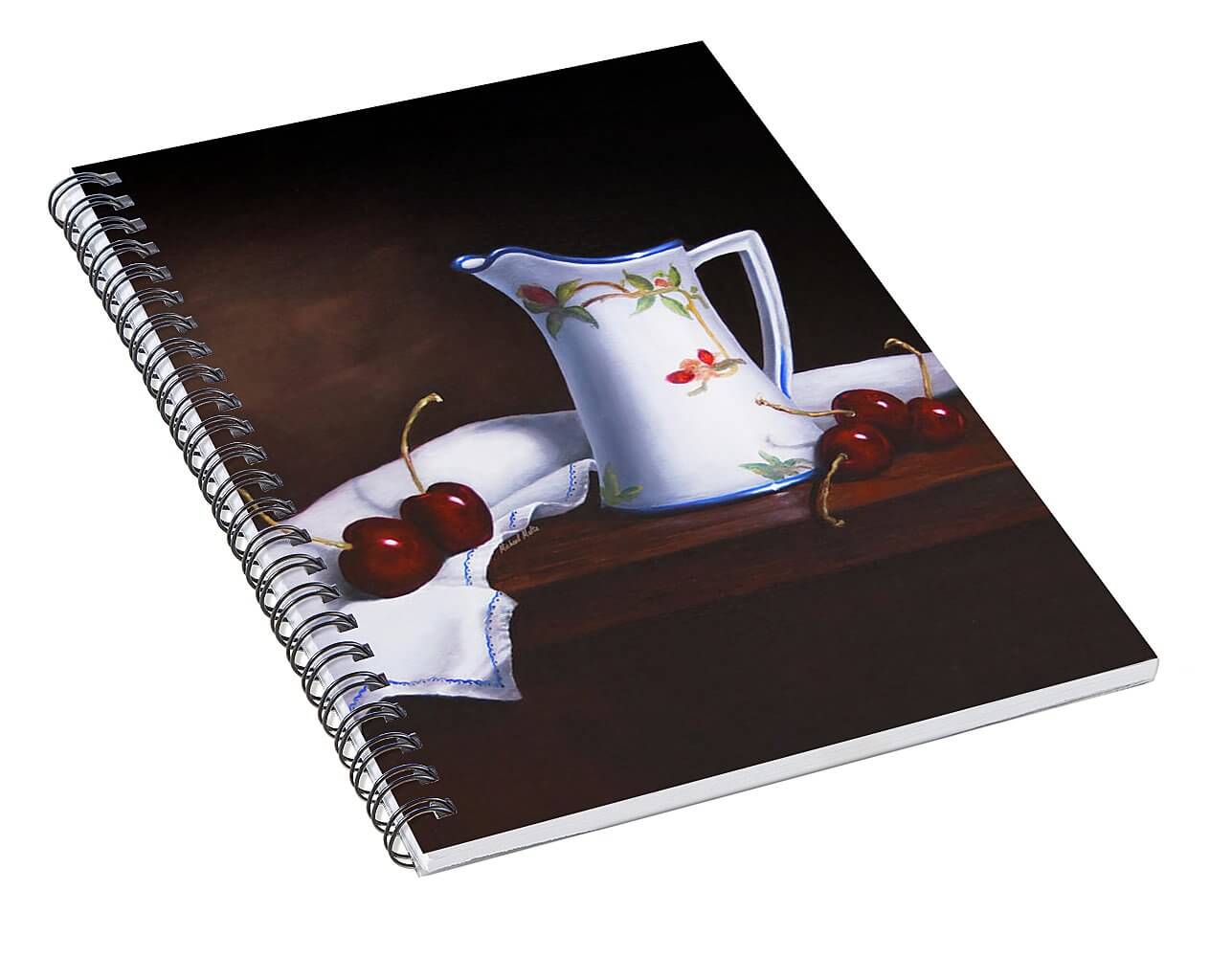 Simply Cherries - Spiral Notebook