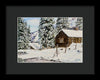 Snowy Retreat - Framed Print