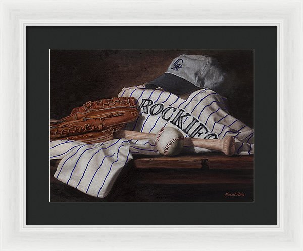 The Colorado Rockies - Framed Print