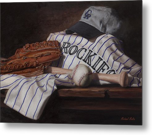 The Colorado Rockies - Metal Print