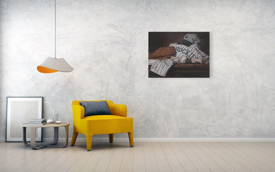 The Colorado Rockies - Wood Print