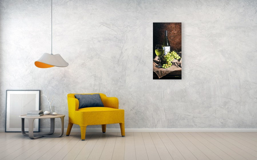 Vino Bianco - Acrylic Print