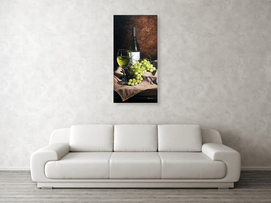 Vino Bianco - Acrylic Print