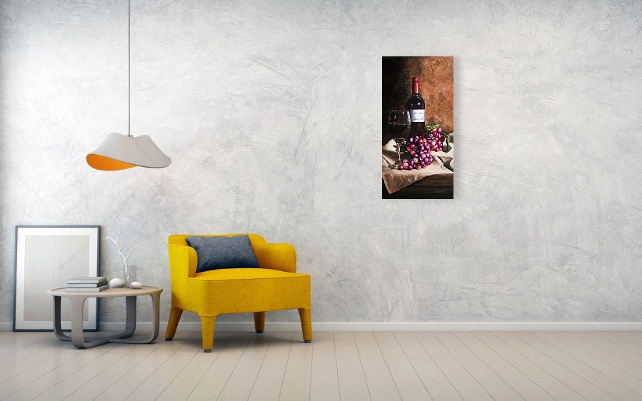 Vino Rosso - Canvas Print