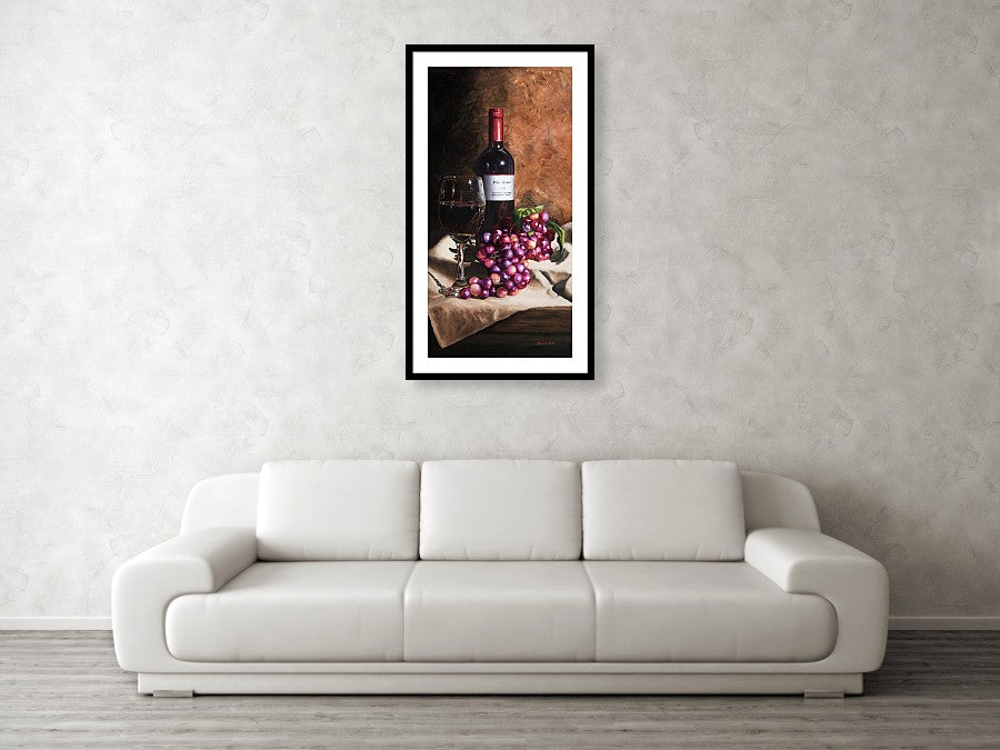 Vino Rosso - Framed Print