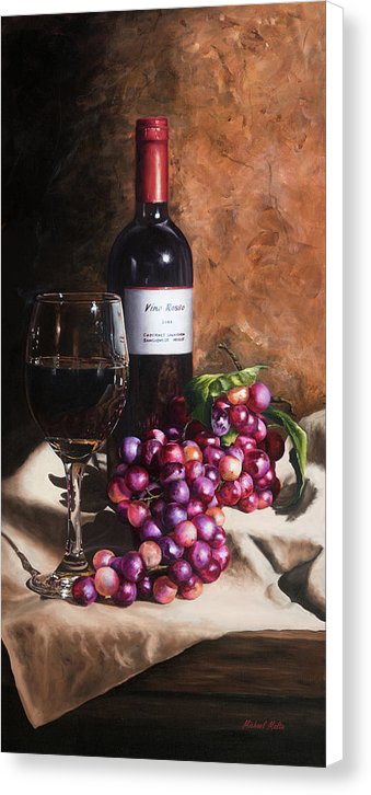 Vino Rosso - Canvas Print