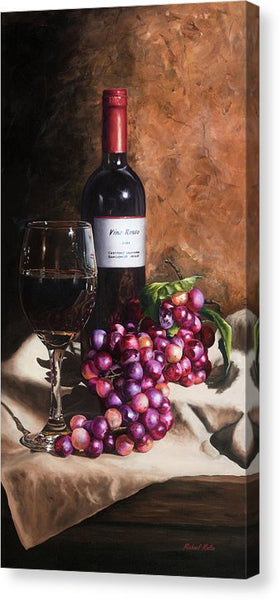 Vino Rosso - Canvas Print