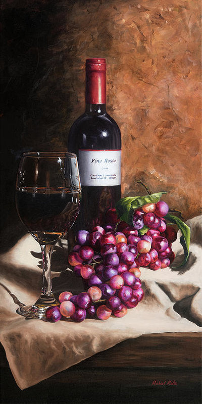 Vino Rosso - Art Print