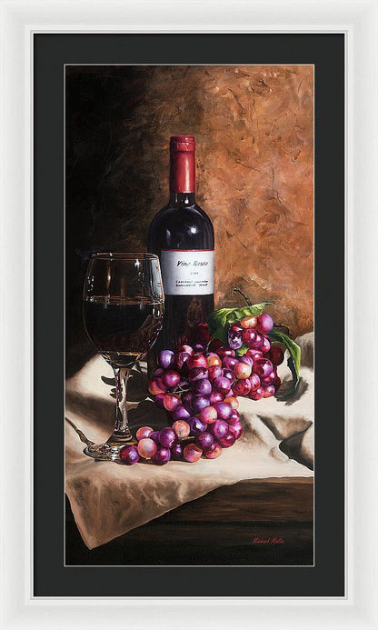 Vino Rosso - Framed Print