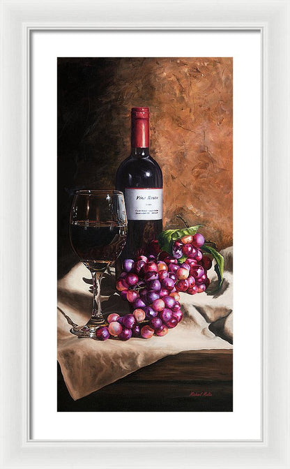 Vino Rosso - Framed Print