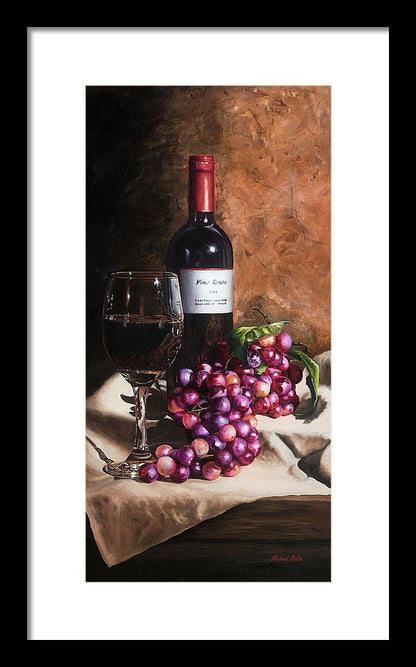 Vino Rosso - Framed Print