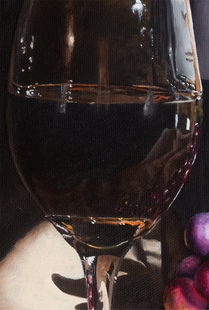 Vino Rosso - Studio Canvas Print