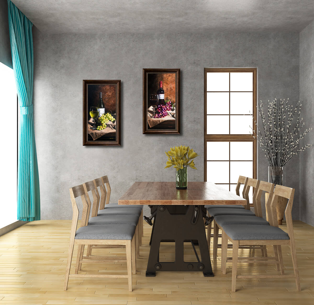 Vino Rosso - Studio Canvas Print
