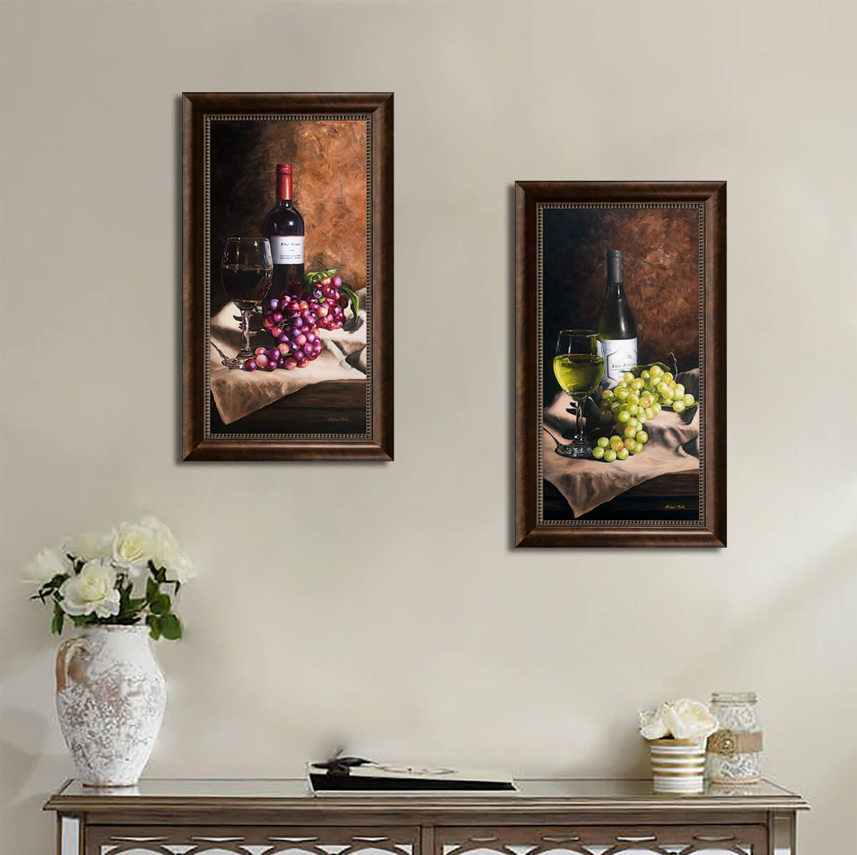 Vino Rosso - Studio Canvas Print