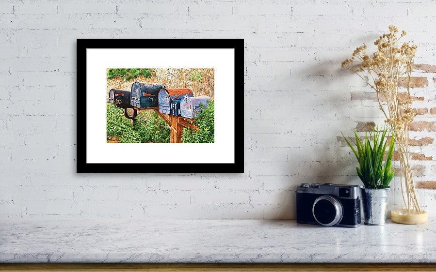 You Got Mail - Framed Print