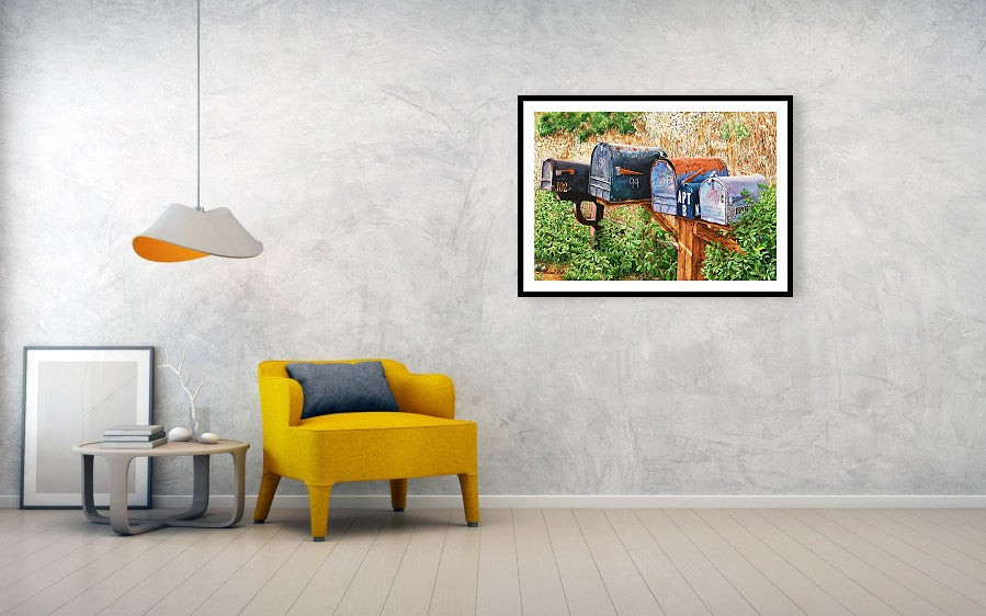 You Got Mail - Framed Print