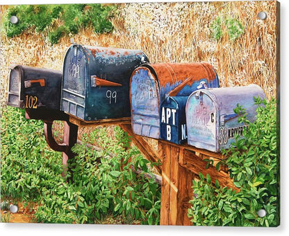 You Got Mail - Acrylic Print