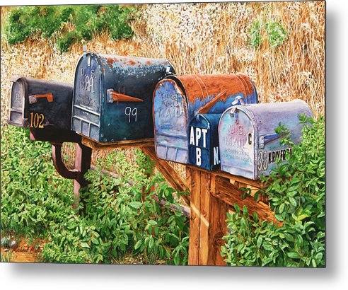 You Got Mail - Metal Print